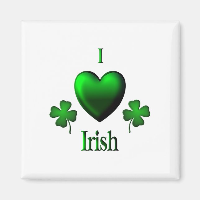 Aimant I Heart Irish (Devant)