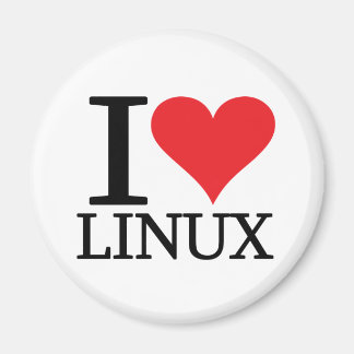 Aimant I Heart Linux