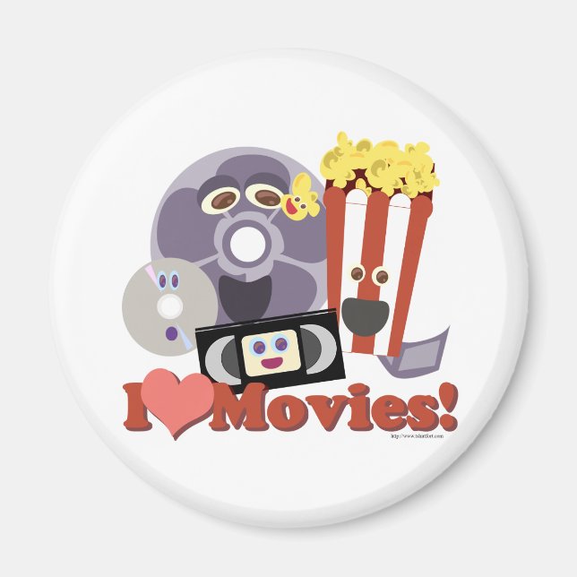 Aimant I Heart Movies ! (Devant)
