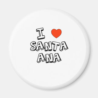 Aimant I Heart Père Noël Ana