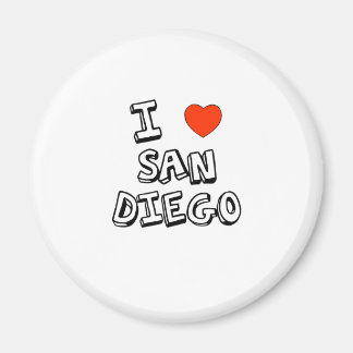 Aimant I Heart San Diego