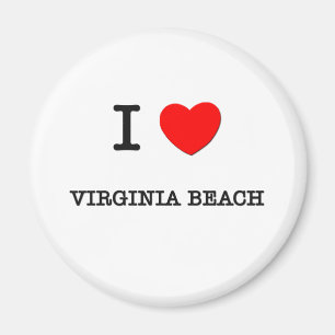 Aimant I Heart VIRGINIA BEACH