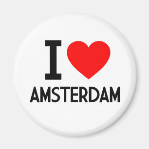 Aimant I Love Amsterdam