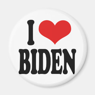 Aimant I Love Biden