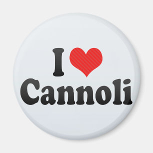 Aimant I Love Cannoli