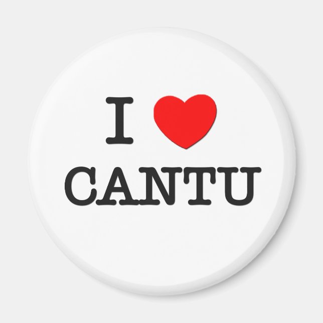Aimant I Love Cantu (Devant)