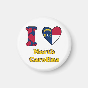 Aimant I Love Carolina