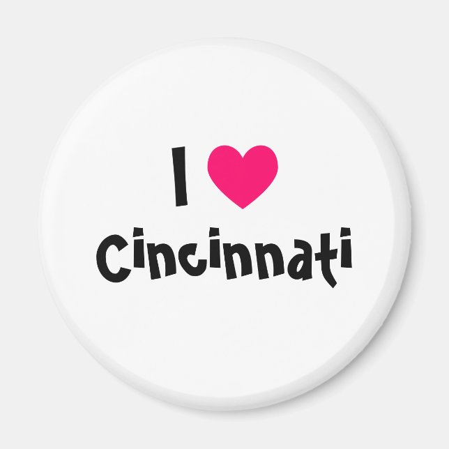 Aimant I Love Cincinnati (Devant)
