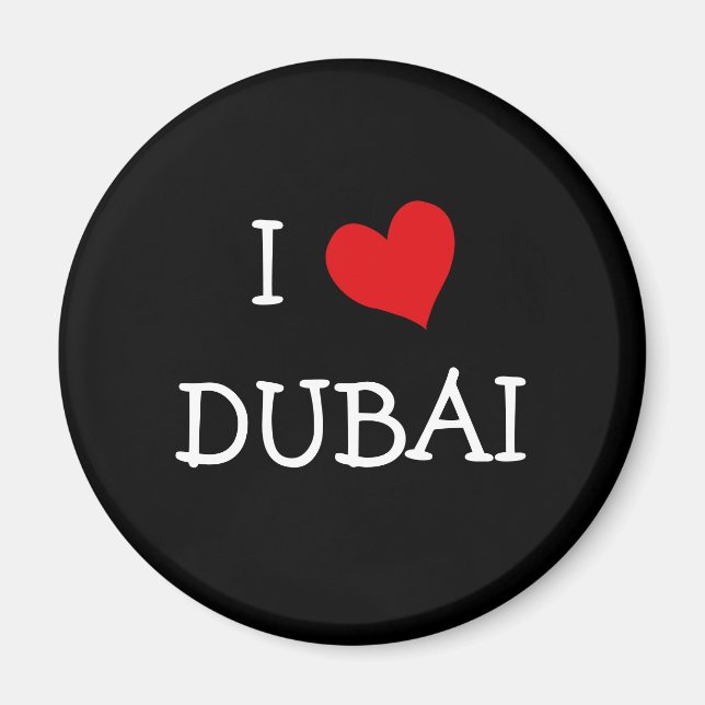 Aimant I Love DUBAI (Devant)