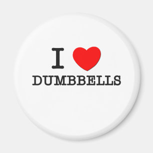 Aimant I Love Dumbbells