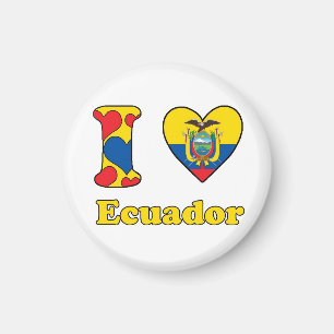 Aimant I love Équateur