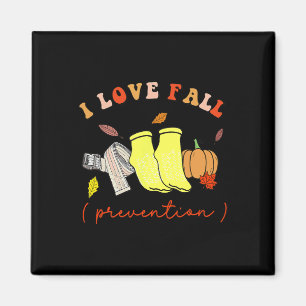 Aimant I Love Fall Prevention Chaussettes Thanksgiving Au