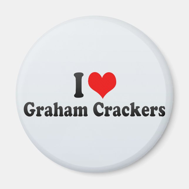 Aimant I Love Graham Crackers (Devant)