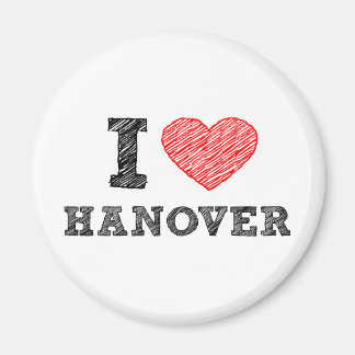 Aimant I Love Hanover