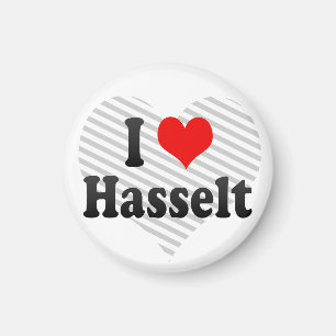 Aimant I Love Hasselt, Belgique