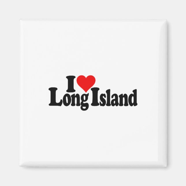 Aimant I Love Heart Long Island _1 (Devant)