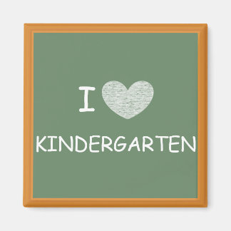 Aimant I Love Kindergarten