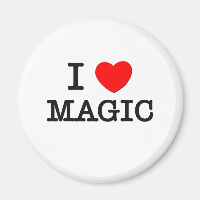 Aimant I Love Magic (Devant)