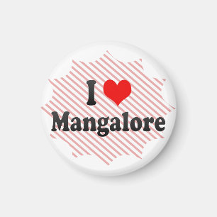 Aimant I Love Mangalore, Inde