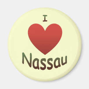 Aimant I Love Nassau