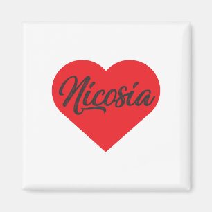 Aimant I Love Nicosia - Cyprus