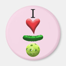 I Love Pickleball - Pink-