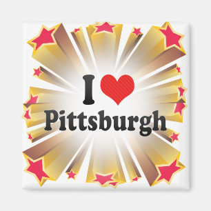 Aimant I Love Pittsburgh