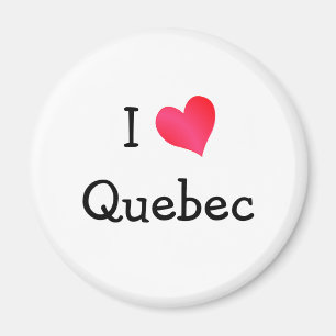 Aimant I Love Québec