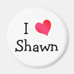 Aimant I Love Shawn