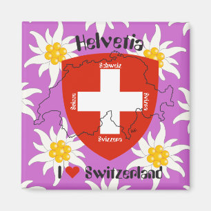 Aimant I love Switzerland