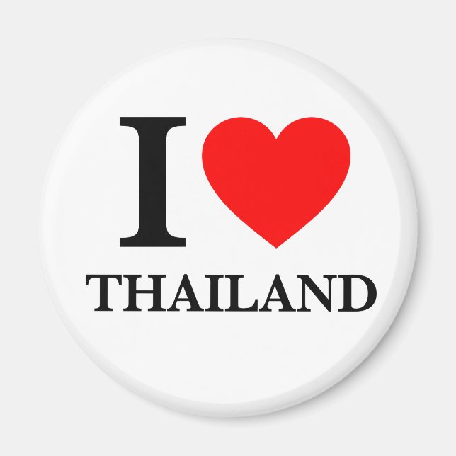 Aimant I Love Thailand (Devant)