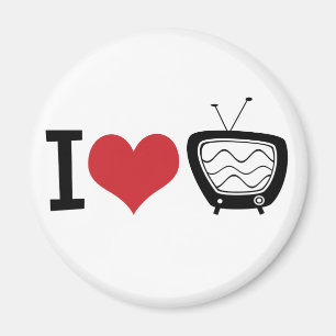 Aimant I Love TV