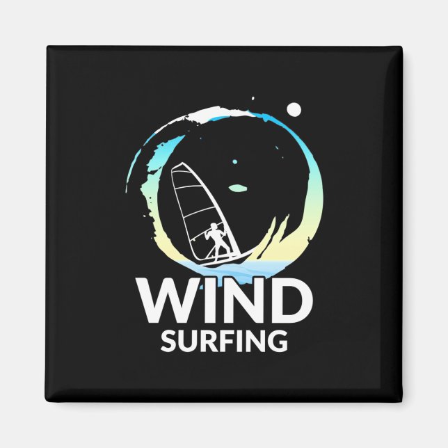 Aimant I Love Windsurf (Devant)