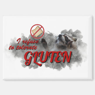 Aimant I Refuse To Tolerate Gluten meme