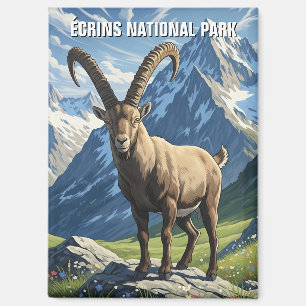 Aimant Ibex dans le Parc National des Écrins France Voyag