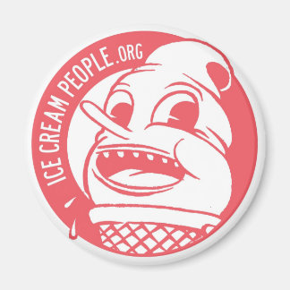 Aimant Ice Cream People "logo rétro"