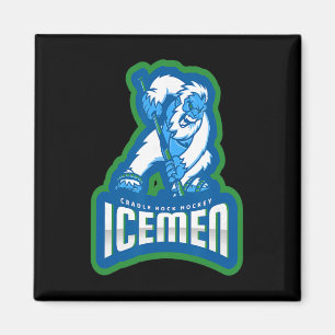 Aimant Icemen Cradle Rock Hockey Ligue continentale de ho