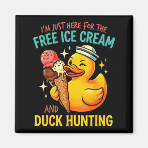 Aimant Ici pour la chasse canard glace Funny Cruise