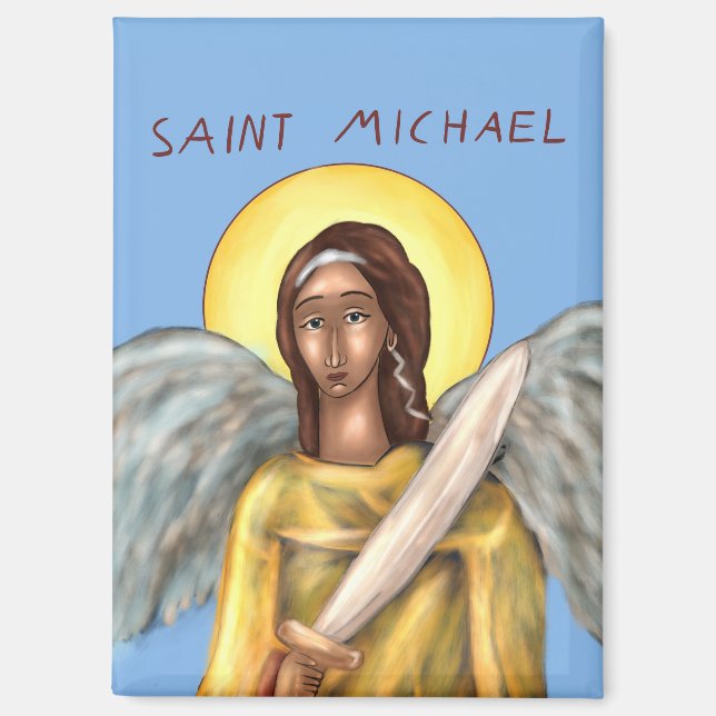 Aimant Icon of Saint Michael (Recto)