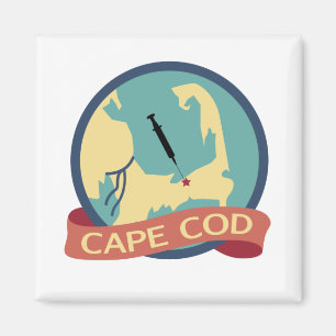 Aimant Icône Cape Cod