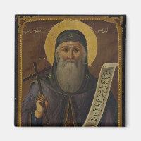 Icône chrétienne orthodoxe de St. Antoine le Grand