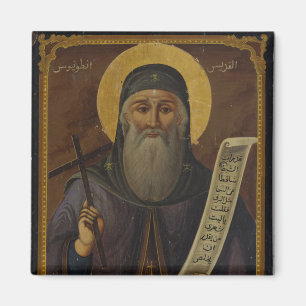 Aimant Icône chrétienne orthodoxe de St. Antoine le Grand