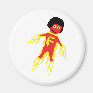 Aimant icône de l'homme de feu