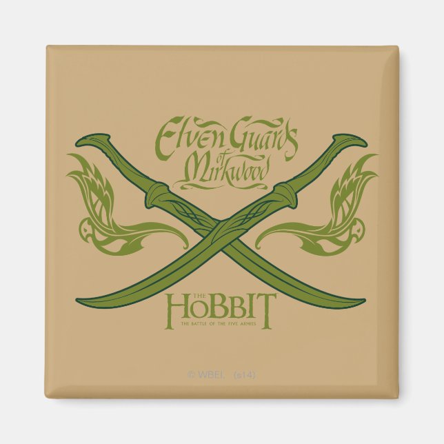 Aimant Icône des gardes elfes de Mirkwood (Devant)