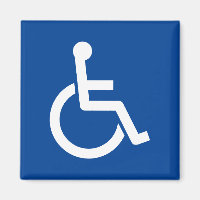Icône fauteuil roulant pour handicapés