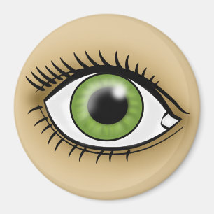 Aimant Icône Green Eye