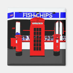 Aimant Icônes anglaises