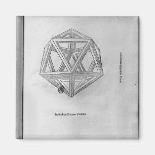 Aimant Icosahedron, de 'De Divina Proportione'