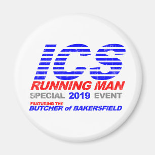 Aimant ICS Running Man Faded