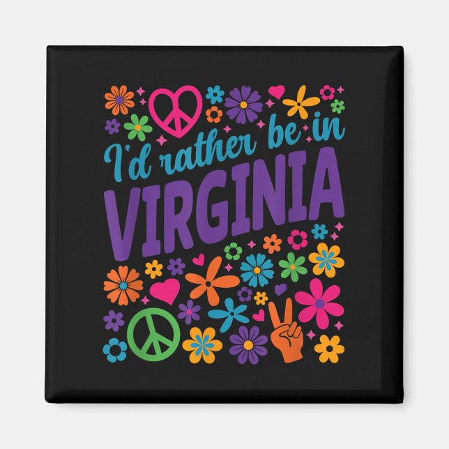 Aimant I'd Rather Be In Virginia  (Devant)